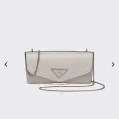 PRADA ショルダーストラップ付 レザー エンベロープクラッチ ミニショルダー