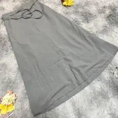 【rue blanche】フレアロングスカート　(2)