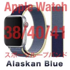 Apple Watch スポーツループバンド アラスカンブルー 38/40/41