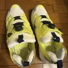 Reebok スニーカー US 10 ホワイト/イエロー