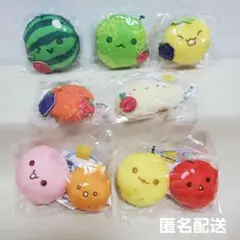 スイカゲーム ぬいぐるみチャームマスコット 全種セット