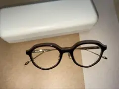 【値下げ】　JINS メガネ ブラウン(度無し)