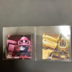 ガンダム ポテコ　シール　2点