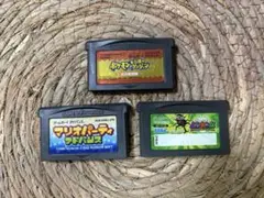 任天堂 ゲームボーイアドバンス ソフト3セット