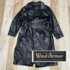 WindArmor 黒 レザー　コート