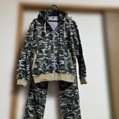 メンズ迷彩セットアップ