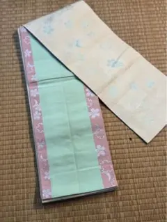 半幅帯　カジュアル着に　和装　着付