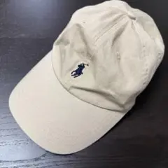 ポロラルフローレン ベージュキャップ POLO RALPH LAUREN