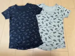 子供 肌着 恐竜柄 2枚セット サイズ120