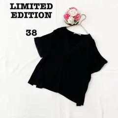 リミテッドエディション　レディース　半袖カットソー　ブラック　黒　Mサイズ
