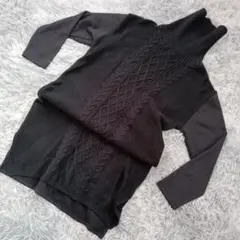 Shellua ✨ ニット 【XL(LL)】 ブラック