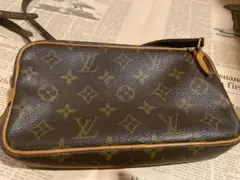 美品です☆廃盤品ルイヴィトンモノグラム マルリーバンドリエール