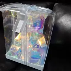 虹色クマフィギュアセット (青) LEDライト