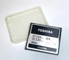 TOSHIBA コンパクトフラッシュカード 64GB　※動作OK