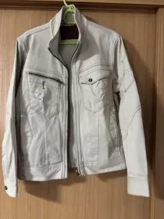 G.GROUND 作業着　作業服　綿　Mサイズ上下セット　ベージュ　新品未使用