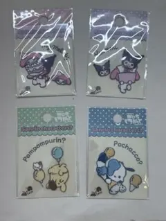 サンリオキャラクター ワッペンセット4枚