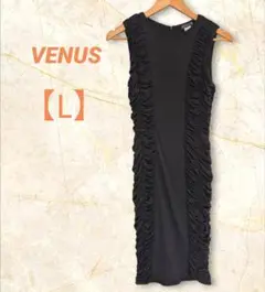 VENUS　ワンピース 【US8】　ノースリーブ　膝丈　タイト　パーティー
