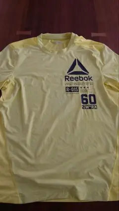 【美品】Reebok ACTIVCHILL イエローTシャツ