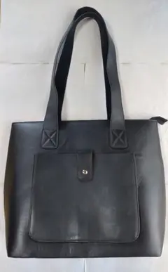 トートバッグ　本革　ブラック