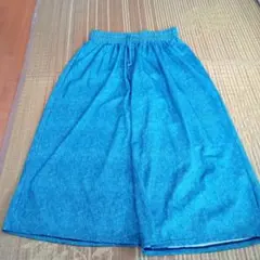 Shawnee水陸両用ダークブルー ワイドパンツM