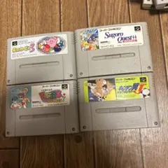 スーパーファミコン4本