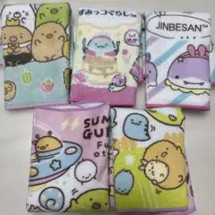 サンエックス ハンカチ プチタオル 5枚 セット まとめ売り ③