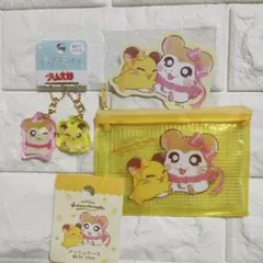 とっとこハム太郎 マフラーちゃん ちび丸ちゃん クリアニコイチ キーホルダー