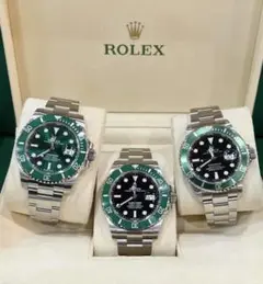 ROLEX Submariner ダイバーズウォッチ 3点セット