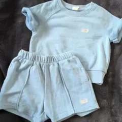 GAP スウェット　ブルー ショートパンツセット 2歳用