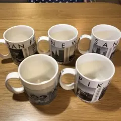 スターバックスマグカップ 廃盤 ロス シスコ ディエゴ ニューヨーク他