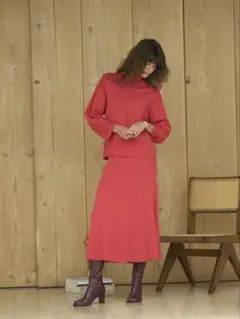 Mila Owenニットナロースカートセットアップ