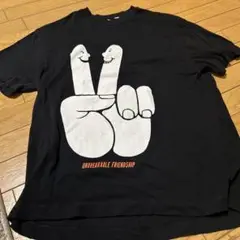 ZARA UNDERKABLE FRIENDSHIP Tシャツ Lサイズ