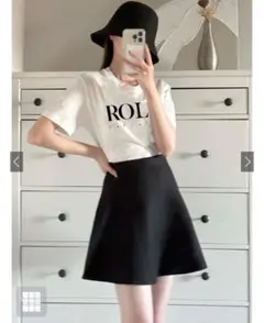 GRL プリントTシャツ
