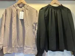 Futier randとdoux belle 長袖ブラウス2点セット　タグ付き