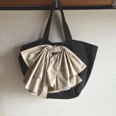 【訳あり・格安】LUDLOW ラドロー リボントートバッグ