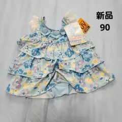 新品 水着 90サイズ UPF50+