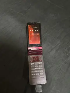 ドコモ docomo F904i RED レッド 赤 ガラケー 携帯