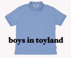 Boys in Toyland スカイブルーポロシャツ M