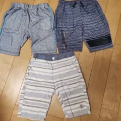 男児ハーフパンツ120cm 3枚組
