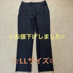 P2 ピーツー　夏用　ストレッチパンツ　黒