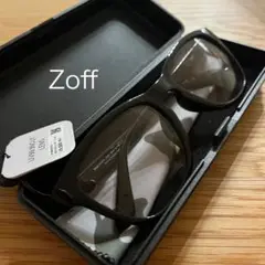 【新品】Zoff ウェリントン型 サングラス　ZN241G27 ブラック
