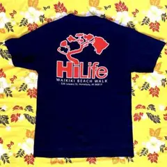 【タグなし快適！】HiLife ワイキキビーチウォーク絶版Tシャツ Mサイズ 黒