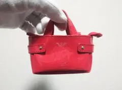 AJ アルマーニジーンズ ARMANI JEANS エナメルバッグ【ミニサイズ】