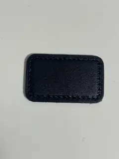 TUMI用本革ネームパッチ(ブラック)