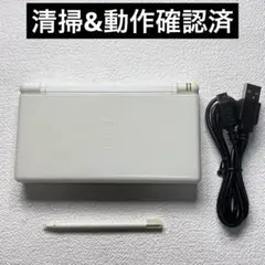 ik【清掃&動作確認済】Nintendo DS Lite クリスタルホワイト本体