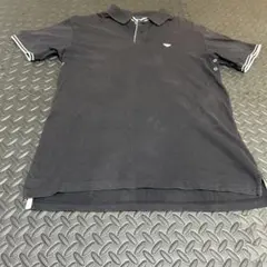 EMPORIO ARMANI ブラック ポロシャツ XL アルマーニ