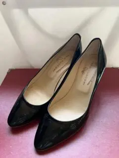 Fabio Rusconi エナメル パンプス 黒 35