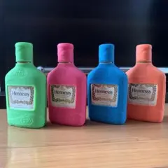 Hennessy 200ml シリコンカバー 4色セット