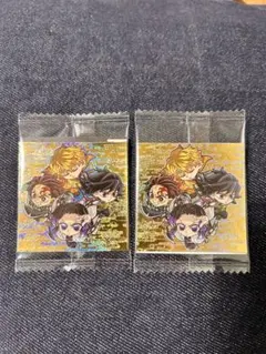 鬼滅の刃 ホログラムステッカー 2枚入り2枚セット