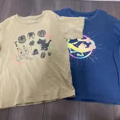 【ポケモンTシャツ2枚セット売り】 サイズ130 UNIQLO ＵＴ